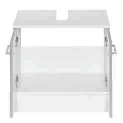 Helle Badmöbel als Set in Grau Front - Girios (vierteilig)