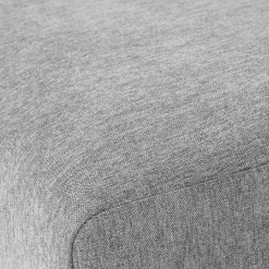 Hellgraue Wohnlandschaft aus Modulen - Horedion (fünfteilig)