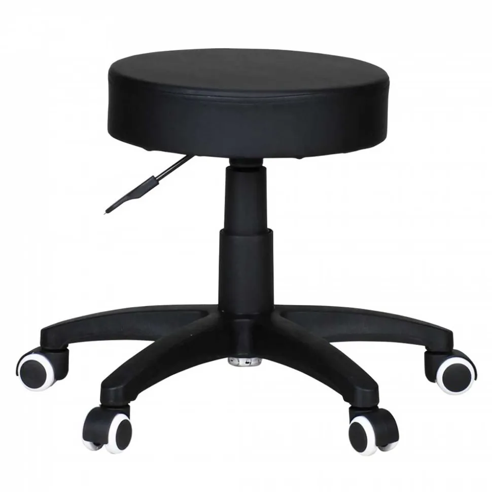 Höhenverstellbarer Hocker auf Rollen - Stevard