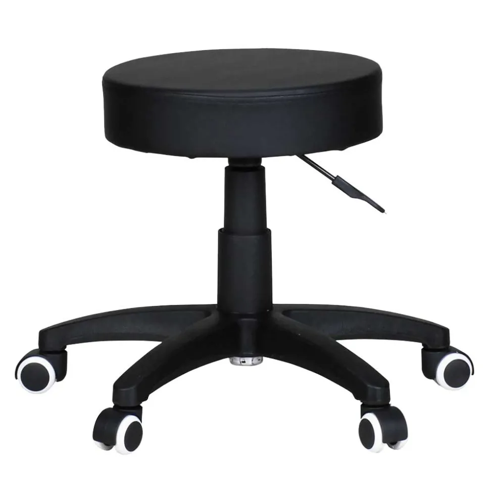 Höhenverstellbarer Hocker auf Rollen - Stevard