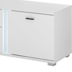 Highboard & TV Board & Wandboard mit LED - Tirol (dreiteilig)