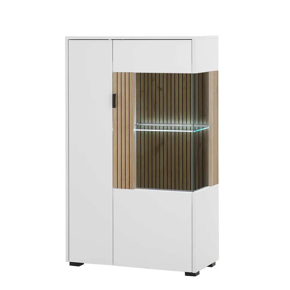 Highboard & TV Lowboard & Wandboard Set - Nenaloro (dreiteilig)