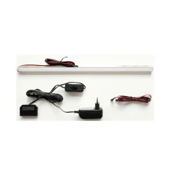 Highboard in Weiß und Schwarzgrau - Loazin