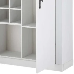 Highboard in weißer Holzoptik Pinie - Liancos