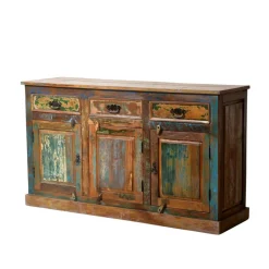 Highboard Jamaica im Shabby Chic Design