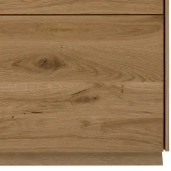 Highboard mit Glaseinsatz aus Wildeiche massiv - Millena