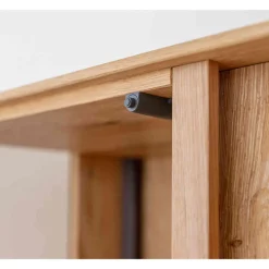 Highboard Vitrine mit LED Beleuchtung - Cocondar