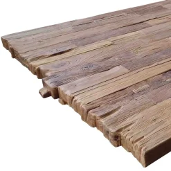 Hingucker Esstisch aus rustikalem Recyclingholz - Nadeles