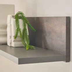 Hängeboard in Anthrazit und Eiche Dunkel - Mundo