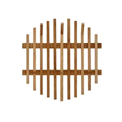 Hänge-Garderobe aus Eichenholz Leisten - Gangizo