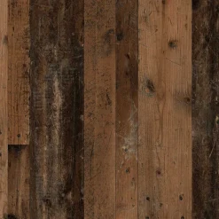 Hängegarderobe in Altholz Optik - Oktaria