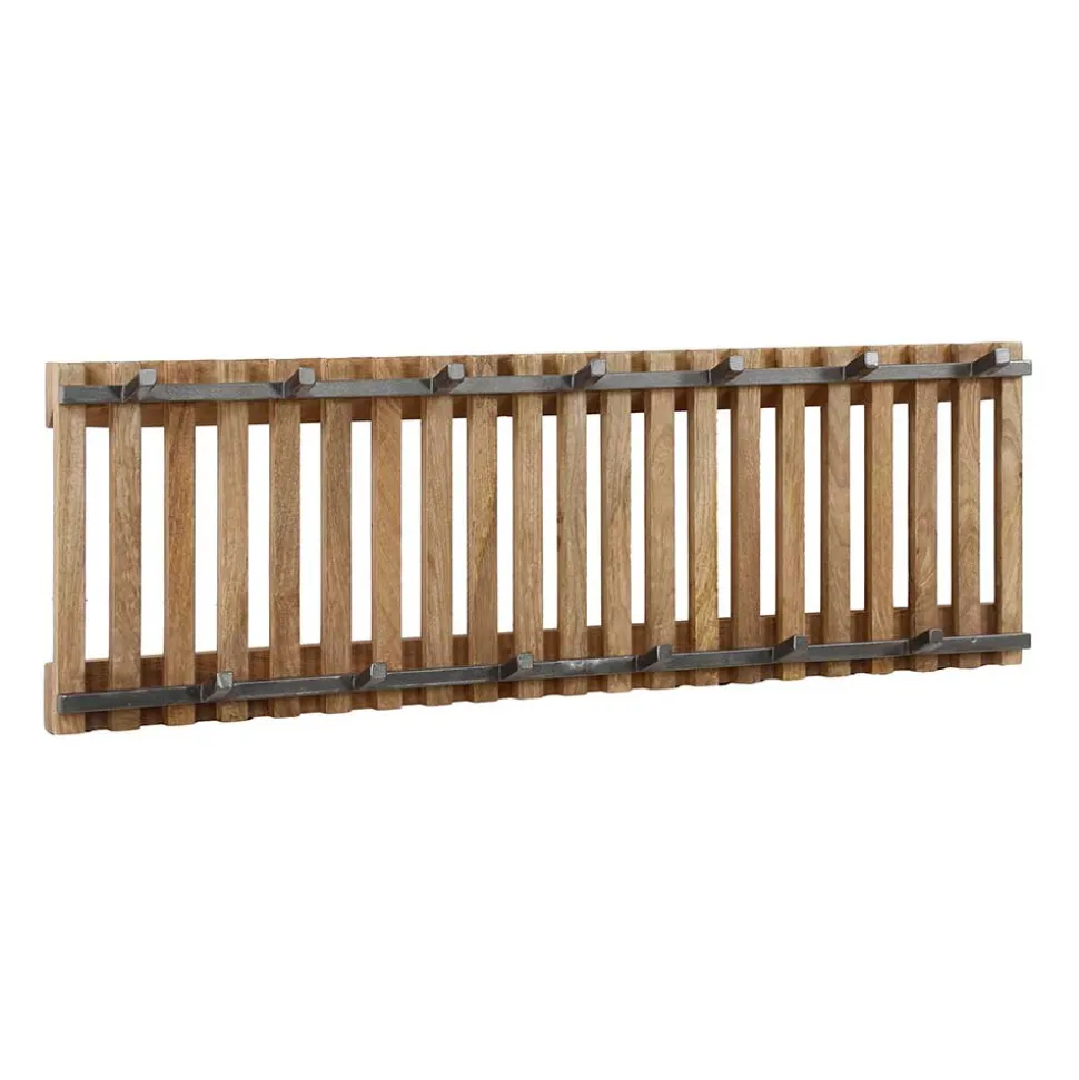 Hängegarderobe in Mangoholz Sandfarben - Imparacta