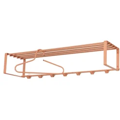 Hänge-Garderobe in Terracotta - Satroni