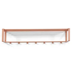 Hänge-Garderobe in Terracotta - Satroni