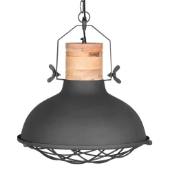 Hängelampe aus grauem Metall - Stroy