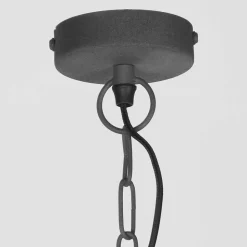Hängelampe aus grauem Metall - Stroy