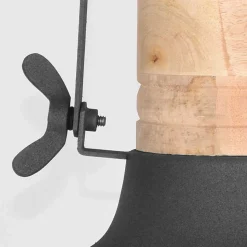 Hängelampe aus grauem Metall - Stroy