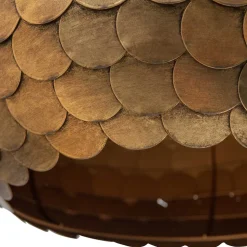 Hängelampe in Altmessing aus Metall - Casaja