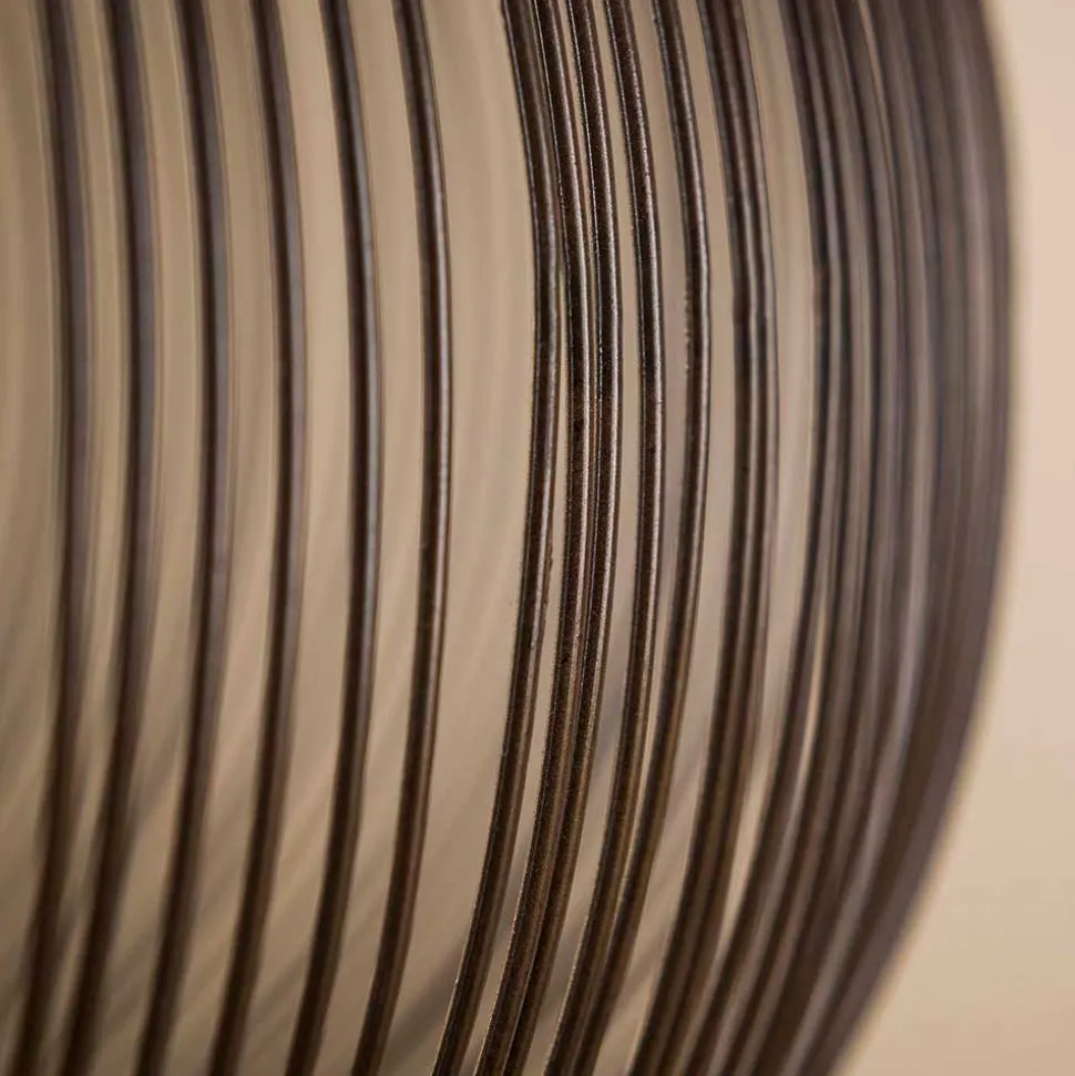 Hängeleuchte in Schwarz Nickel Metall - Kumar