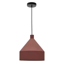 Hängeleuchte in Terracotta Metall - Kerbea