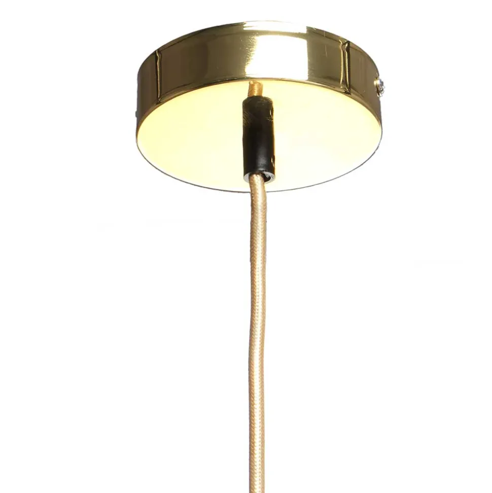 Hängeleuchte mit Design Glas Schirm - Vladgo