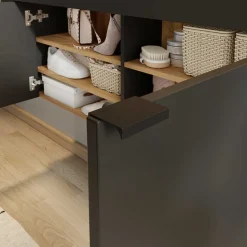 Hängende Flurkommode & Spiegel - Sidgarus (zweiteilig)