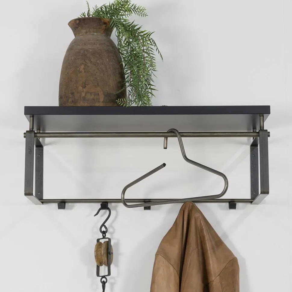 Hängende Garderobe mit Ablagebrett - Satroni