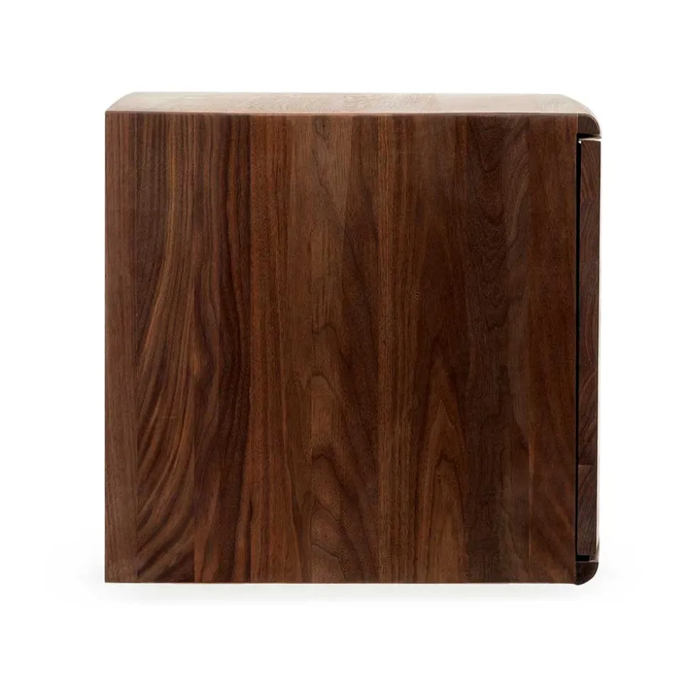 Hängende Kommode aus Nussbaum Massivholz - Amelie