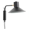 Hängende Lampe aus Metall in Schwarz - Resceta