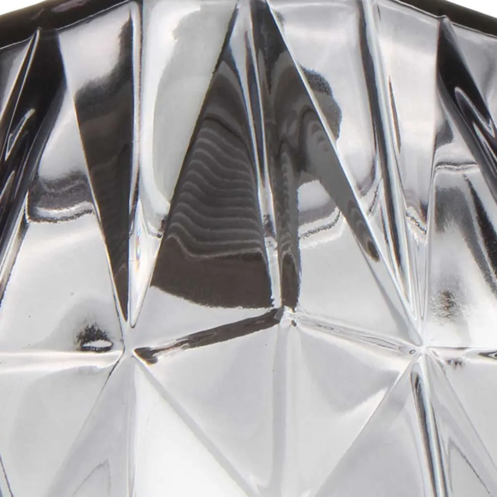 Hängende Lampe in Grau Glasschirm - Rodena