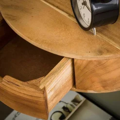 Hängende Nachtkonsole halbrund - Lessia