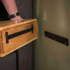 Hängende Nachtkonsole halbrund - Lessia