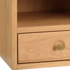 Hängende Nachtkonsole mit Fach & Schublade - Sanyra