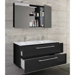 Hängender Doppel-Waschplatz Set - Vinkoja (zweiteilig)