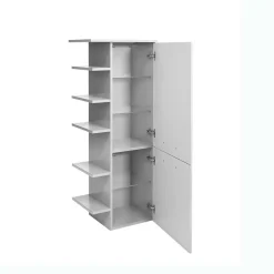 Hängender Midi-Badschrank in Weiß - Estateas