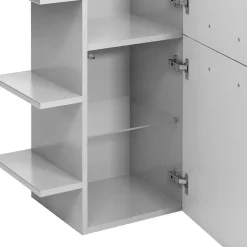 Hängender Midi-Badschrank in Weiß - Estateas