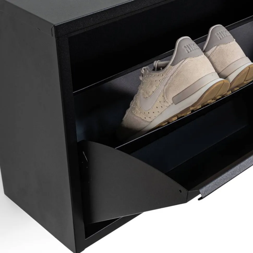 Hängender Schuhkipper in Schwarz - Kerala