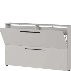 Hängender Schuhklappenschrank in Hellgrau - Orica