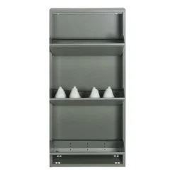 Hängender Schuhschrank in Graugrün - Bombasti