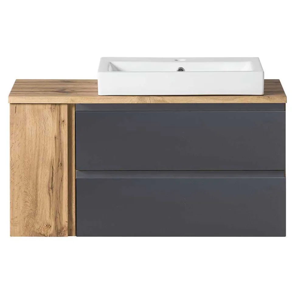 Hängender Waschplatz mit Schubladen & Tür - Jambi