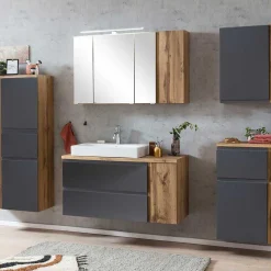 Hängender Waschtisch mit aufgesetztem Becken - Jambi