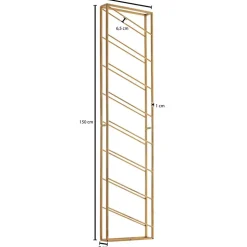 Hängendes Designregal für Wein Flaschen - Rentiva