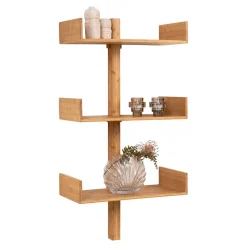 Hängendes Designregal mit drei Ablagen - Jefferson