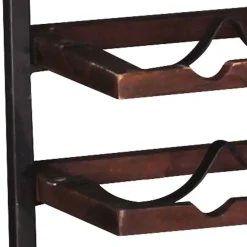 Hängendes Weinregal für acht Flaschen - Solapura