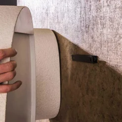 Hängeregal aus Marmorkomposit in Beige - Mayo