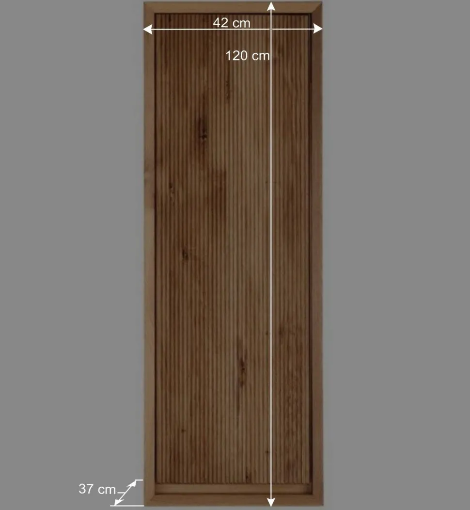 Hängeschrank aus Wildeiche Massivholz - Fredellia