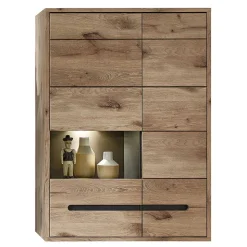 Hängeschrank mit Glas in Wildeiche NB - Zelio