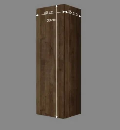 Hängeschrank Vaskov aus Wildeiche Massivholz