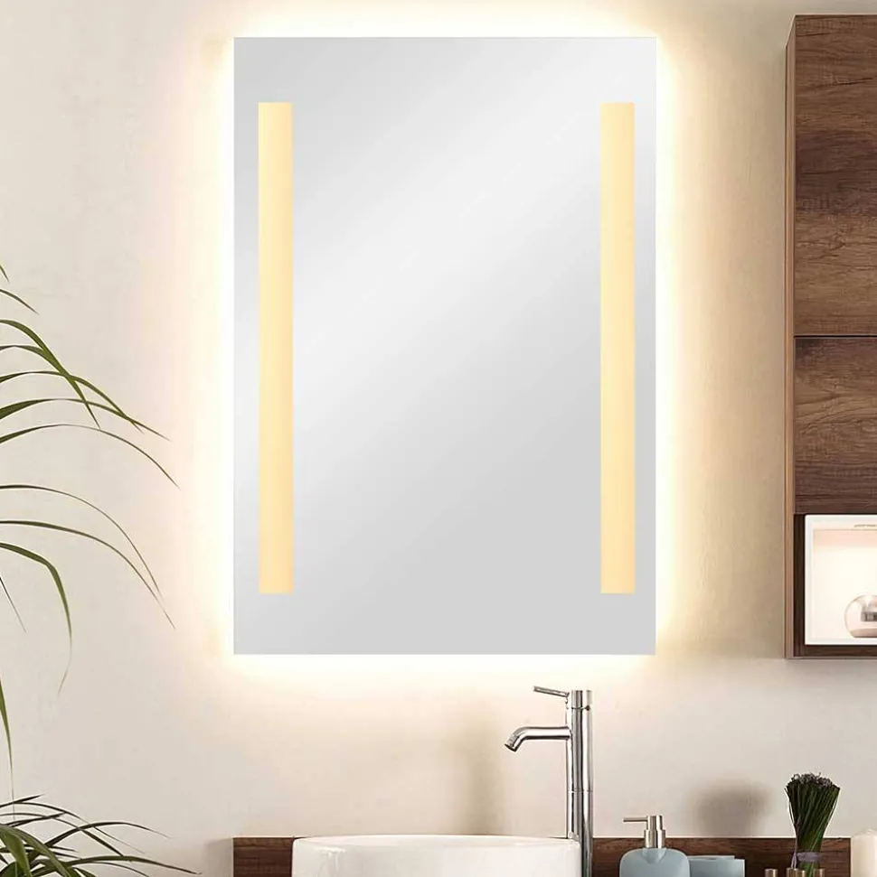 Hängespiegel mit LED Beleuchtung - Muweja