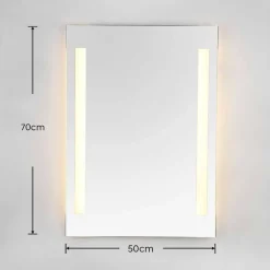 Hängespiegel mit LED Beleuchtung - Muweja